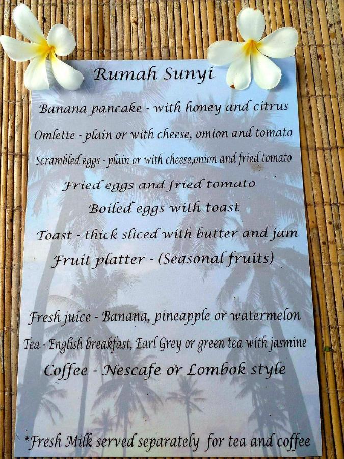 Rumah Sunyi Gili Trawangan Bagian luar foto
